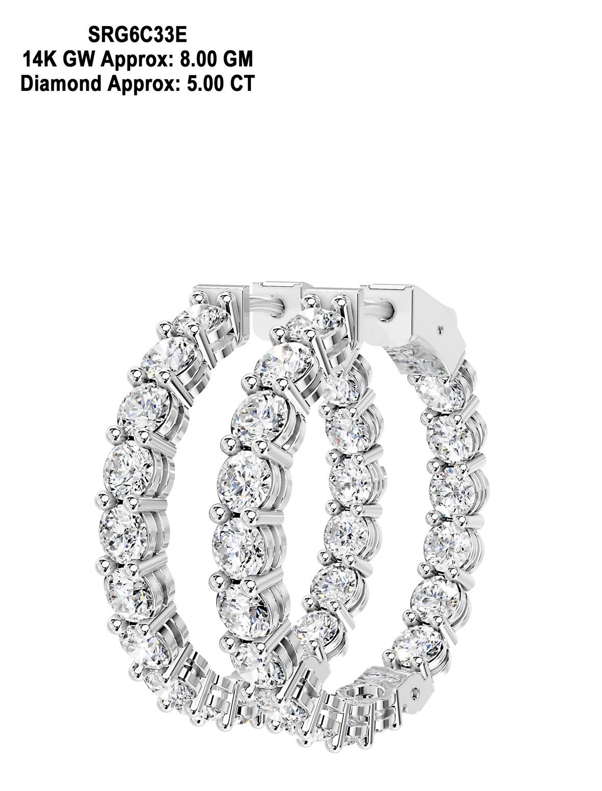 258 26 P 155 SRG6C33E 5.00 CT